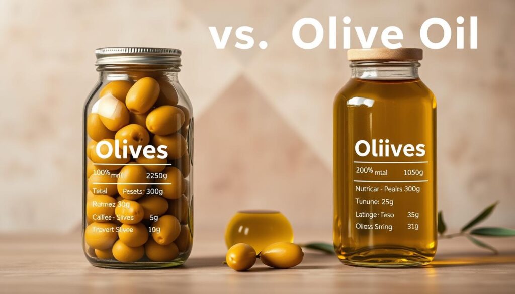 Olive Nutrition Comparison