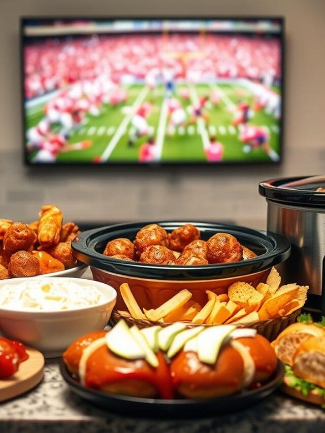 Easy Superbowl Crockpot Recipes for a Football Party