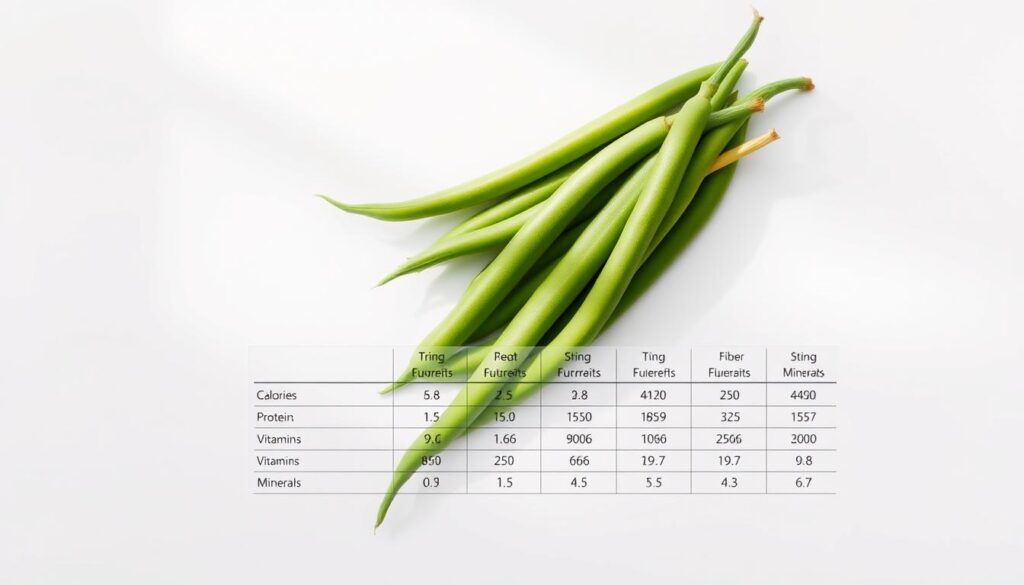 string beans nutrient content comparison chart string beans nutrient content comparison chart