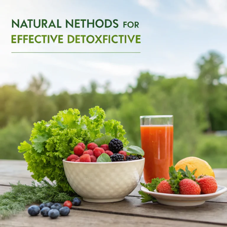 Detoxification natural methods