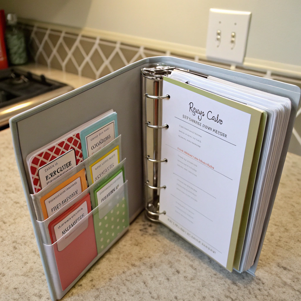 Recipe Book Binder