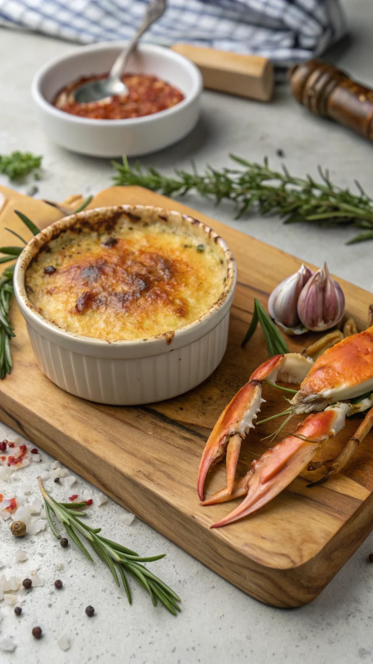 crab brulee