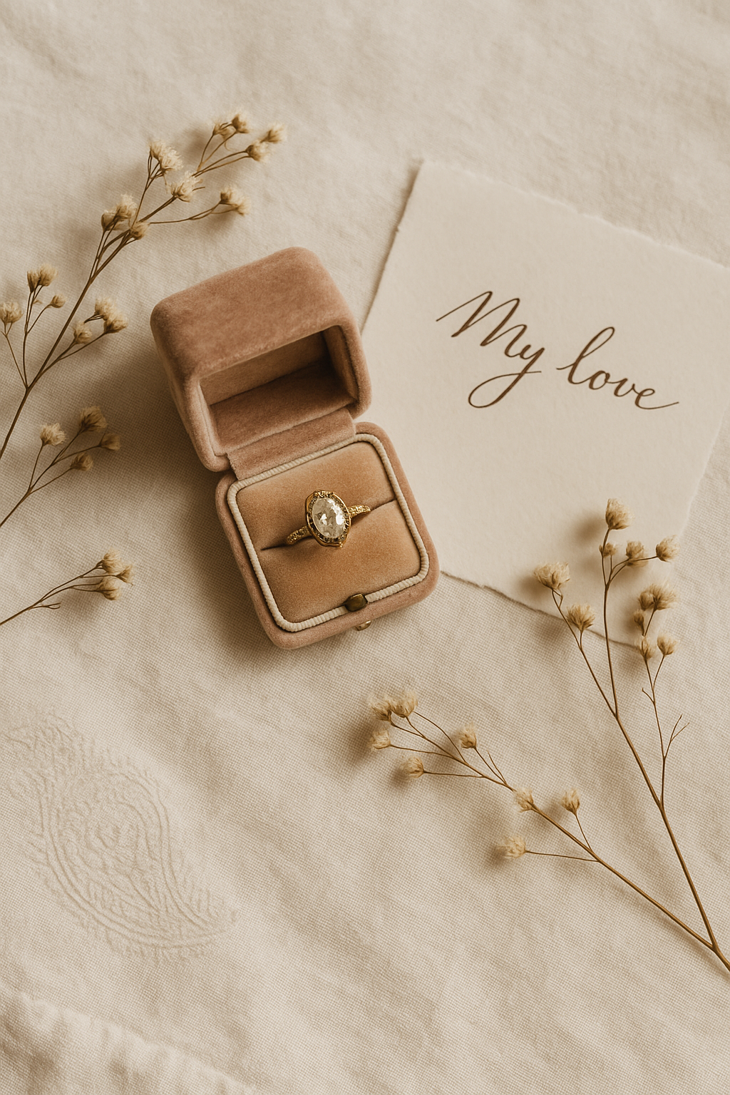 engagement ring secondhand inspiration