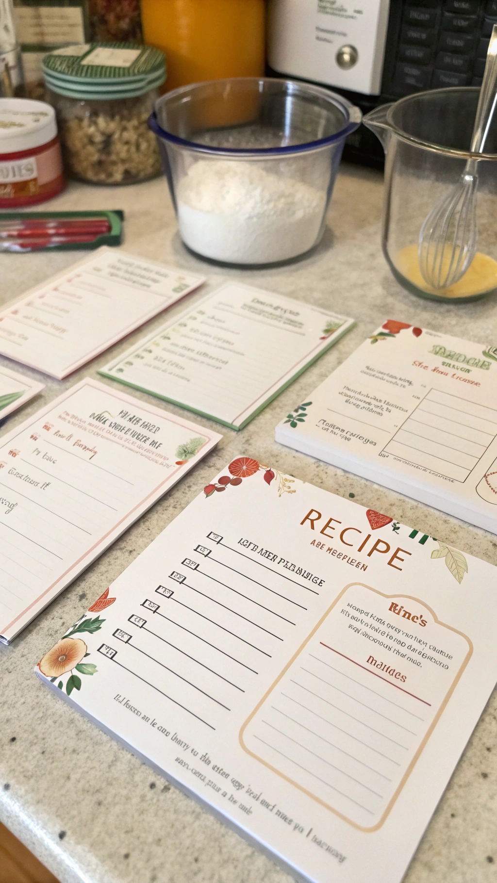 recipe card template