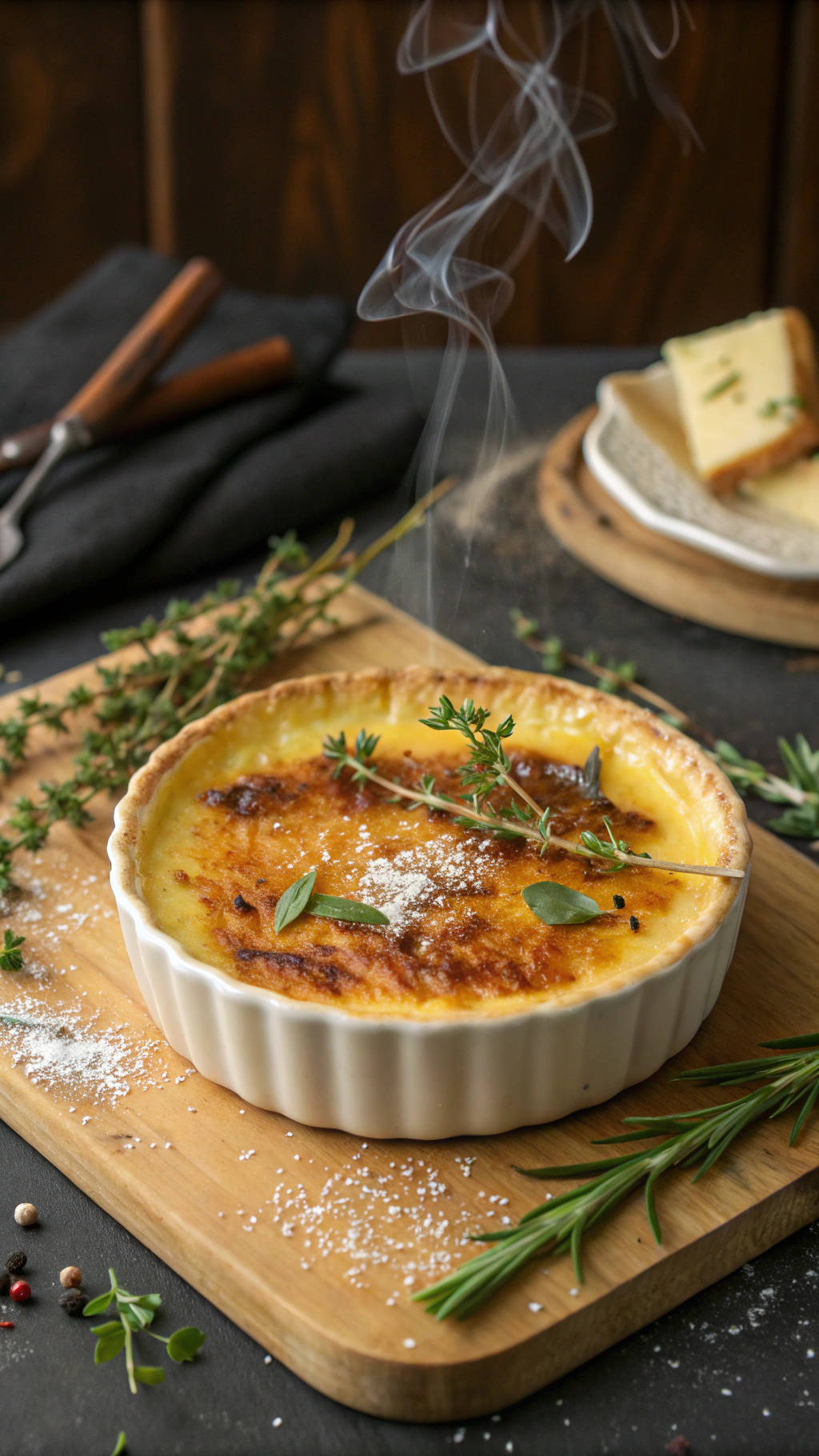 savory creme brulee